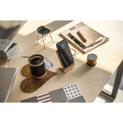 RE-GLASHOW. Coluna de som portátil de 3W com 4h30m de autonomia em ABS reciclado (100 rABS)